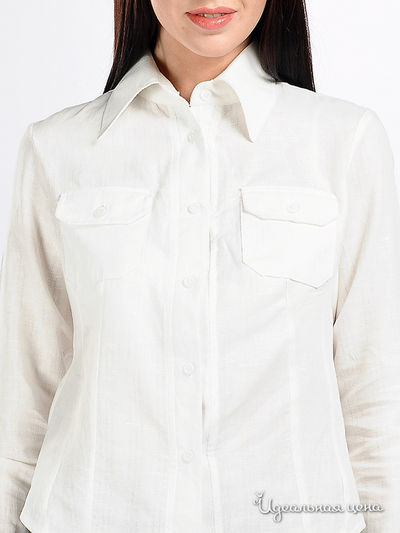 Блузка MadamT женская, цвет белый