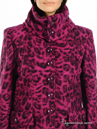 пальто Steinberg женское, цвет фуксия