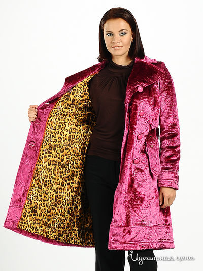 пальто Steinberg женское, цвет розовый