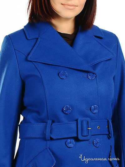 Пальто Steinberg женское, цвет синий