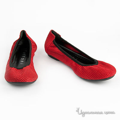 Балетки Tuffoni&amp;Piovanelli женские, цвет красный