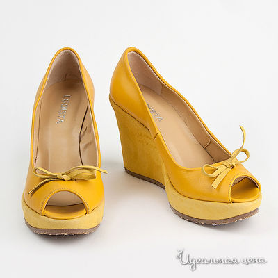 Туфли Tuffoni&Piovanelli, цвет цвет желтый