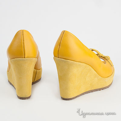 Туфли Tuffoni&amp;Piovanelli женские, цвет желтый