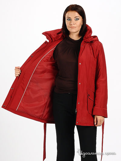 Куртка Steinberg женская, цвет красный