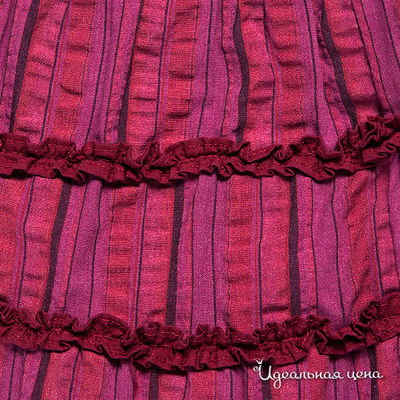 Платье Sophie Catalou для девочки, цвет бордово-сиреневый