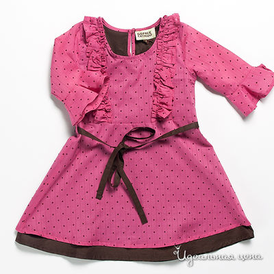 Платье Sophie Catalou для девочки, цвет розовый