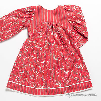 Платье Sophie Catalou для девочки, цвет красный