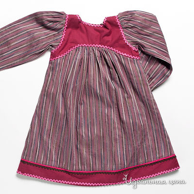 Платье Sophie Catalou для девочки, цвет бордовый