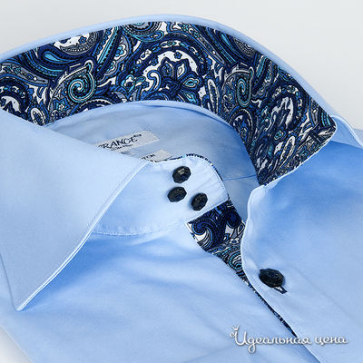Рубашка Jess France мужская, цвет голубой