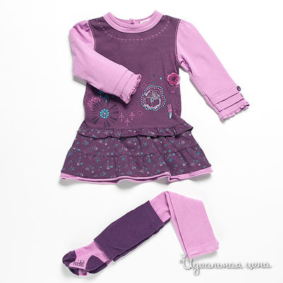 Комплект Krickets FLORAL FANTASY для девочки, цвет фиолетовый / розовый