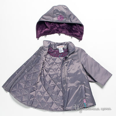 Пальто Krickets FLORAL FANTASY для девочки, цвет лиловый