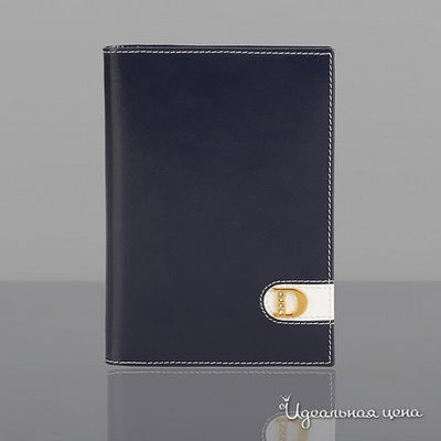 Бумажник для документов Dimanche, цвет синий / белый