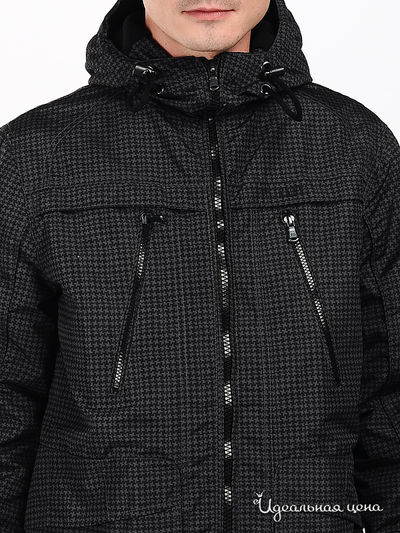 Куртка F5jeans мужская, цвет черный / серый