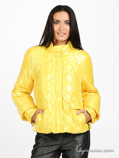Куртка Luisa Cerano, цвет цвет желтый