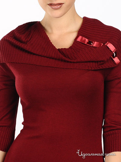 Платье Apriori женское, цвет бордовый