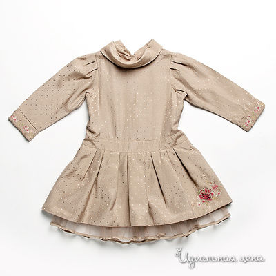 Платье Kenzo Kids, цвет цвет светло-серый