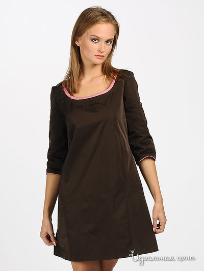 Платье Italystyle, цвет цвет коричневый
