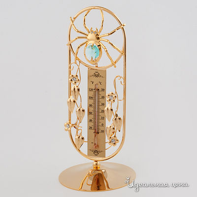 Термометр Svarovski Crystal, цвет цвет золото