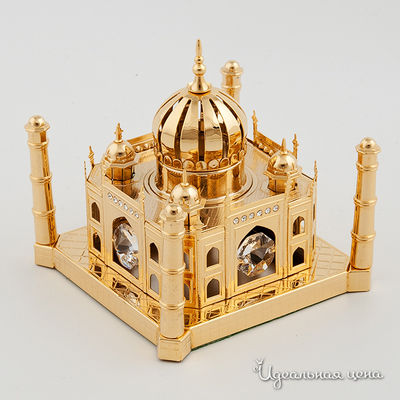 Мечеть Swarovski Crystal, цвет золото, 10х10 см