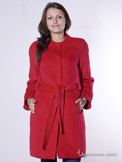 Пальто Bizzaro женское, цвет красный