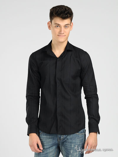 рубашка Antony Morato, цвет цвет черный