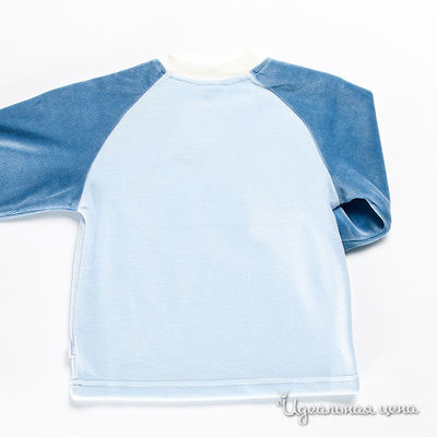 Кофта Liliput для ребенка, цвет голубой / белый / синий