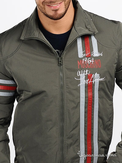 Куртка Moschino MS мужская, цвет хаки