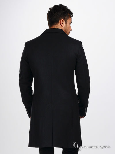 Пальто Moschino MS мужское, цвет черный