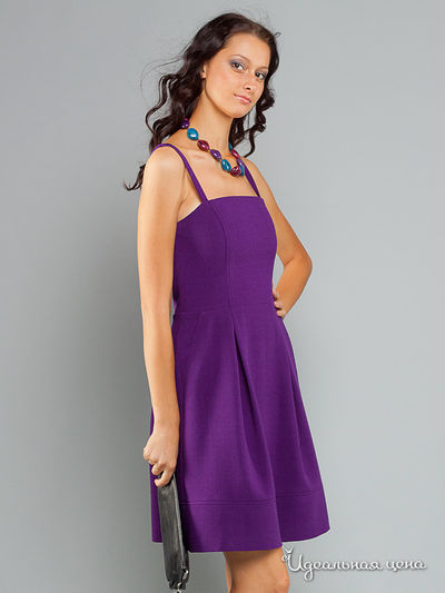 Платье May Be, цвет цвет фиолетовый