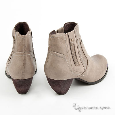 Ботинки capriccio женские, цвет бежевый