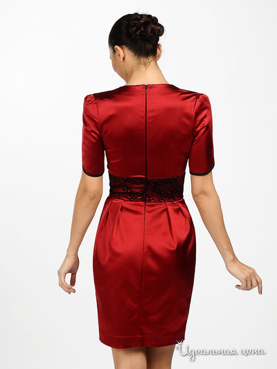 Платье Maria Rybalchenko женское, цвет бордовый
