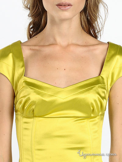 Платье Maria Rybalchenko женское, цвет ярко-желтый
