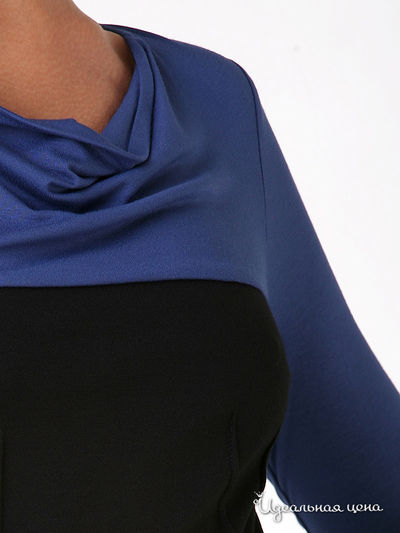 Платье Fleuretta женское, цвет черный / синий