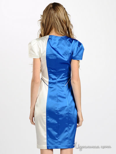 Платье Maria Rybalchenko женское, цвет белый / синий