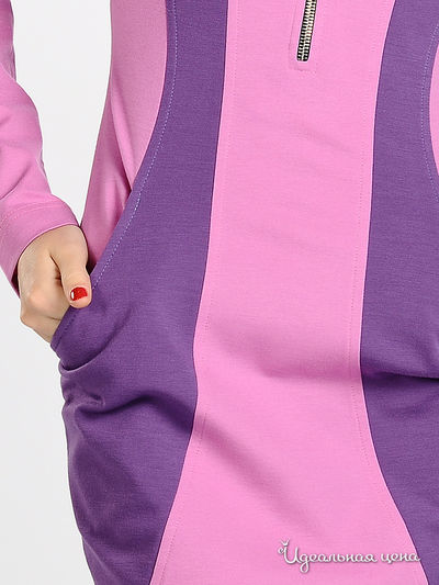 Платье Maria Rybalchenko женское, цвет розовый / сиреневый