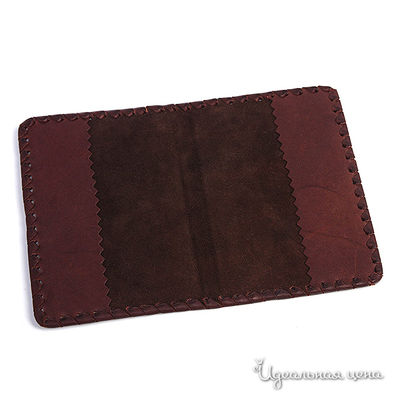 Обложка для паспорта Кажан, цвет темно-коричневый