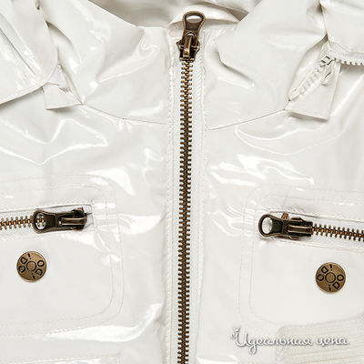 Куртка Dodipetto для девочки, цвет белый, рост 116-122 см
