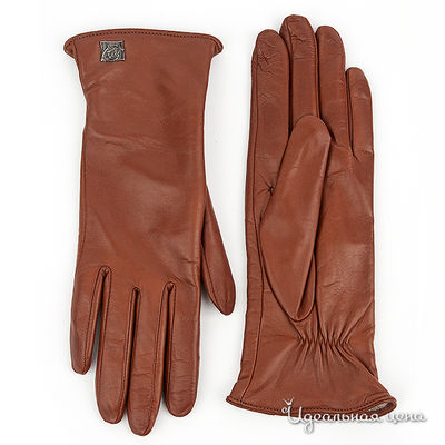 Перчатки Eleganzza женские, цвет коричневый