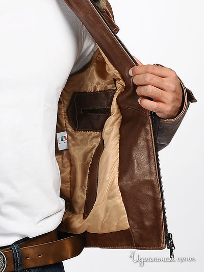 Куртка MALCOM мужская, цвет светло-коричневый