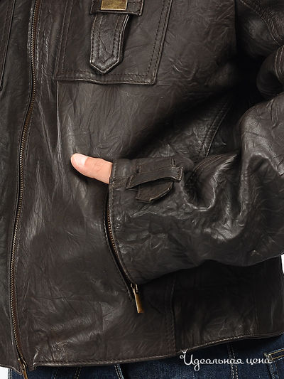 Куртка MALCOM мужская, цвет темно-коричневый