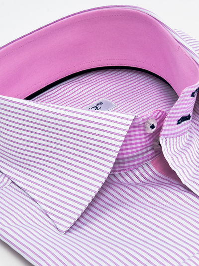 Рубашка с длинным рукавом Jess France мужская, цвет розовый