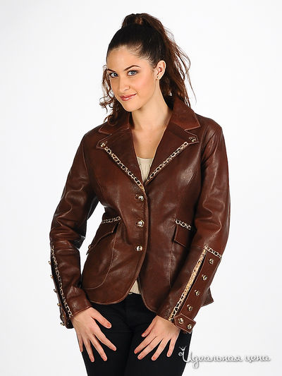 Куртка Malcom женская, цвет коричневый