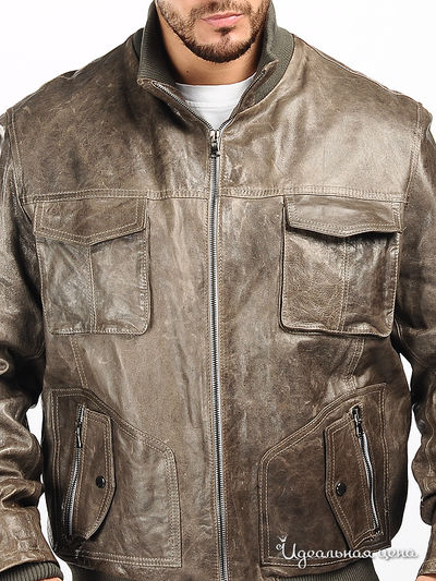 Куртка SFURS мужская, цвет светло-коричневый