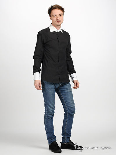 Рубашка Blend&amp;Joop мужская, цвет черный
