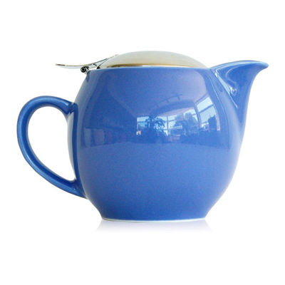 Чайник Zero Japan, цвет синий, фарфор, 0,68л