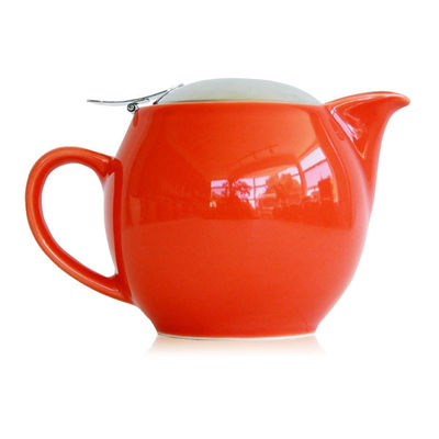 Чайник Zero Japan, цвет красный, фарфор, 0,68л