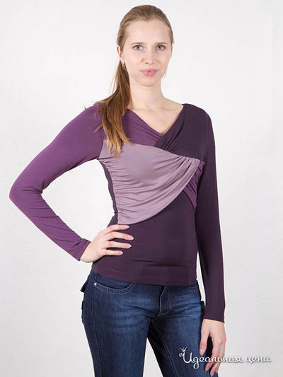 Блузка Bizzaro, цвет цвет тёмно-фиолетовый