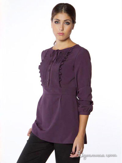 Блузка Bizzaro, цвет цвет фиолетовый