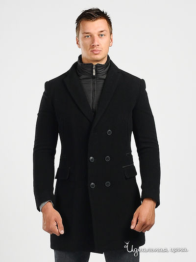 пальто Gaudi, цвет цвет черный
