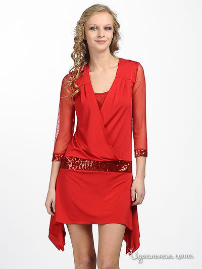 Платье Argent, цвет цвет красный